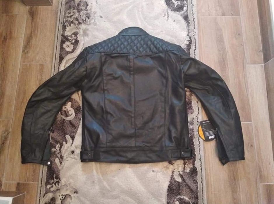 Geaca moto motocicleta piele naturala SM marimea S, M, L, XL, 2XL, 3XL