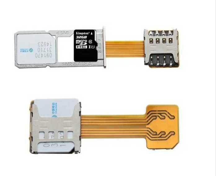 Адаптер для второй SIM карты.