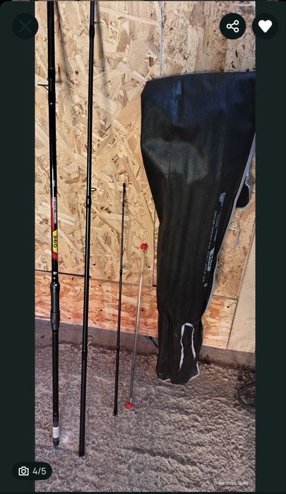 Combo 2feedere formax 3.90 cu 2 mulinete fl 6500 plus 3 feedere etc…