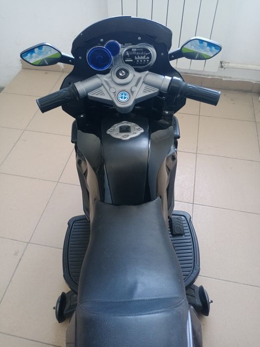 Детский мотоцикл, машинка