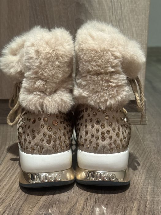 Liu•Jo дамски боти 41 номер  бежови