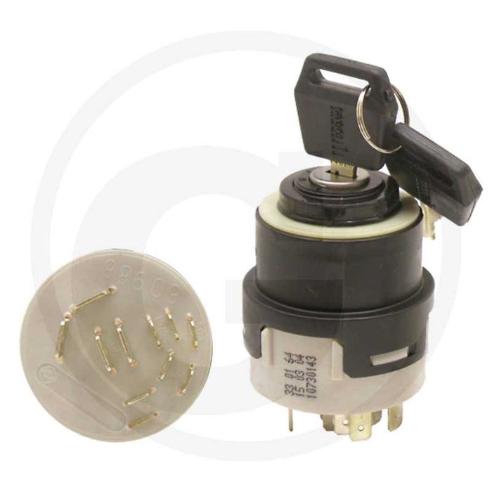 Contact 10 Pini cu cheie pentru Case, JCB, Manitou, Renault Ares