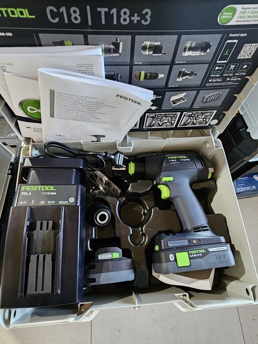 Filetanta festool T18+3 HPC 4,0 l-PLUS