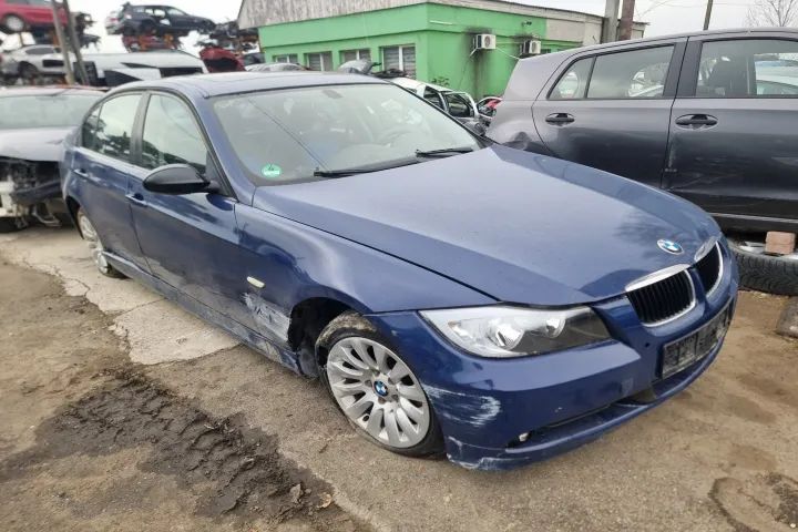 Dezmembrez Bmw Seria 3 E90, an 2006, motor 2.0 d 163cp cod motor M47 ( 20d4 ), cutie de viteze manuala 6+1 trepte, raport transmisie 2.56. capota bara fata spate haion far stanga dreapta trager  armatura