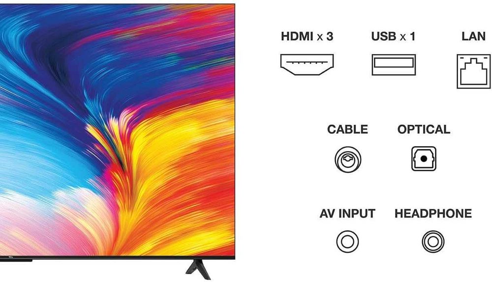 TCL 50P639 4K UHD HDR 10+ - Smart TV