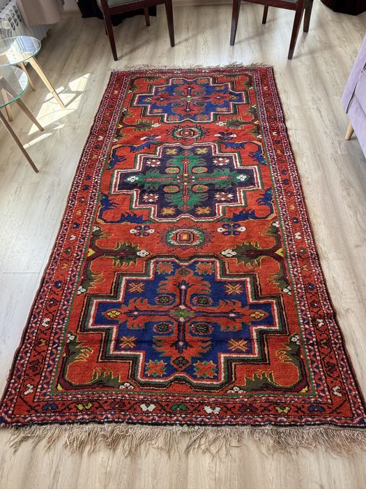 Ковер ручной работы из 100% шерсти