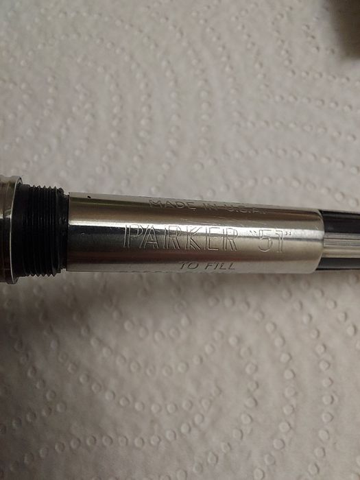 Stiloul Parker 51 penita aur 14k