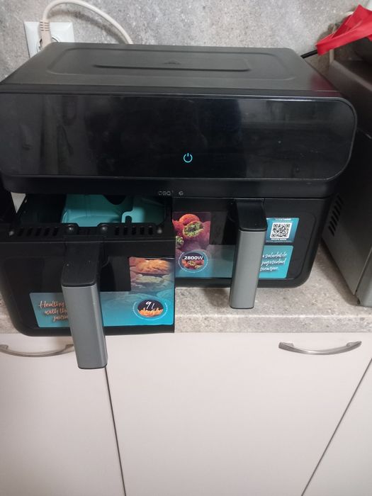 Двоен еърфрайер с капацитет 9л