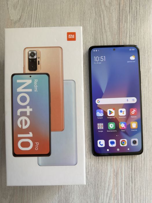 Смартфон Xiaomi Redmi Note 10 Pro 6/64