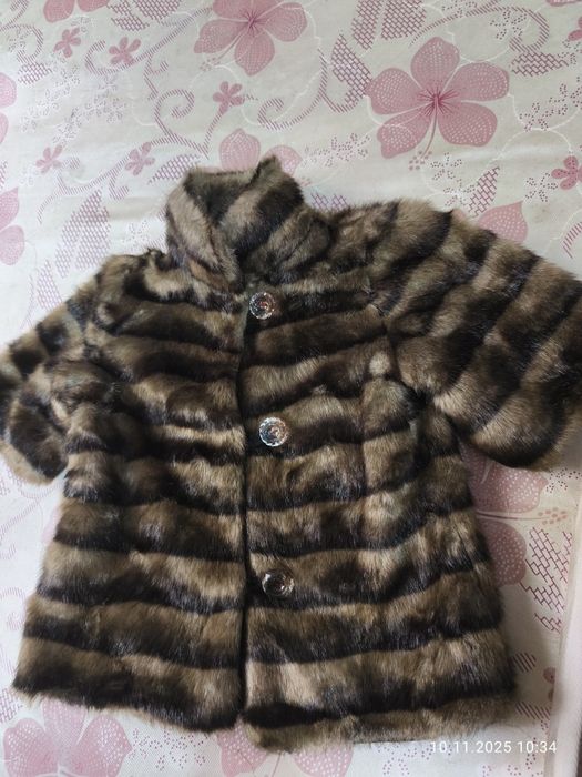 Шуба для девочки 2-4 года