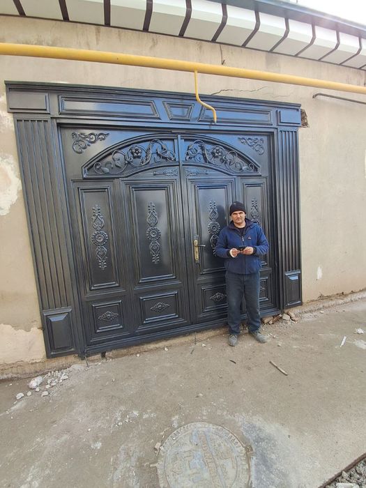 Дарвозалар бакуват мустахкам гарантия100%  к,алин темирдан