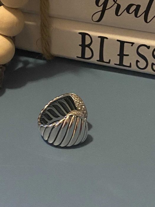 David Yurman оригинален пръстен с диаманти