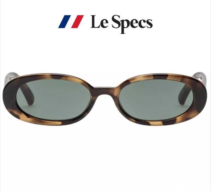 Слънчеви очила Le Specs Outta Love - TORT GREEN MONO