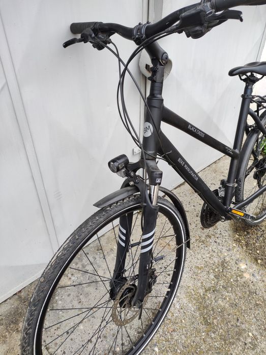 Bicicleta unisex 28 Black Cross City Bike