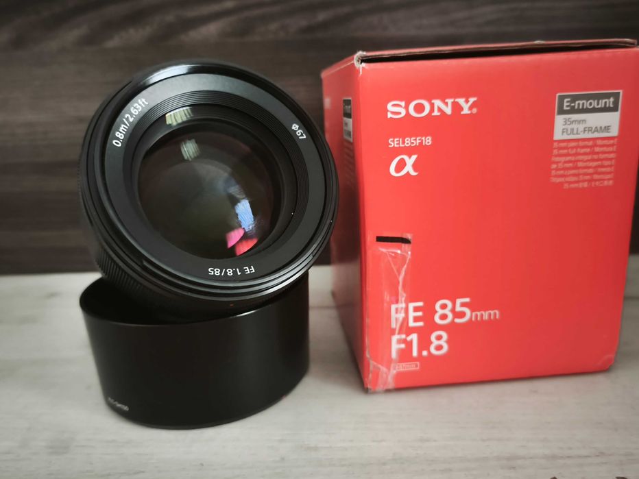 Обектив Sony 85mm f1.8