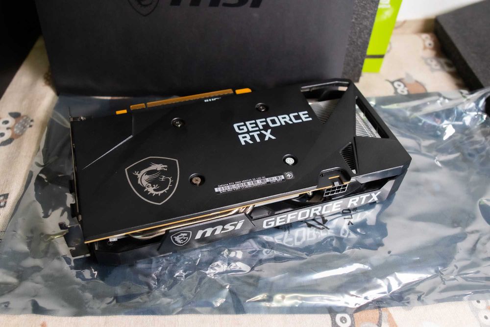MSI Ventus 2X Geforce RTX 3060 OC, 12GB GDDR6, 192bit