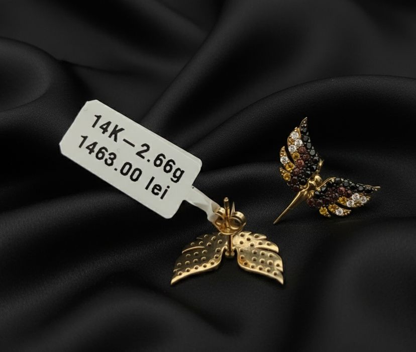 Cercei aur 14k 2.66gr