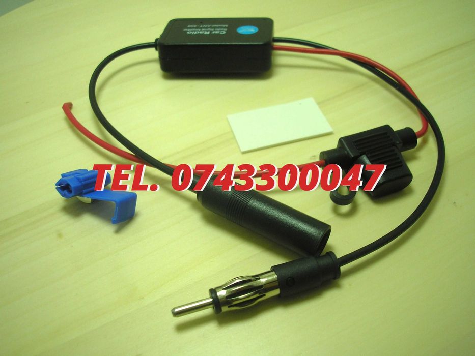 Amplificator Semnal Antena Radio Fm Am Cu Mufa Universala Pentru Navi