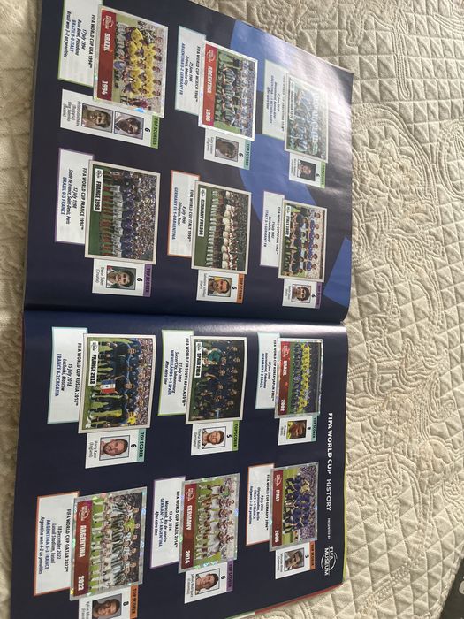 Vând album panini complet