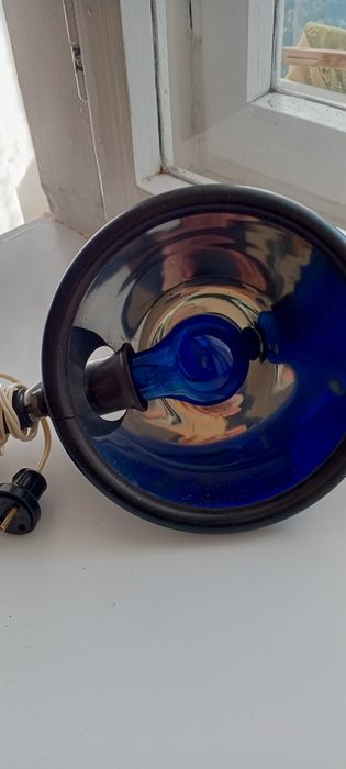 Синяя лампа,электропрялка.