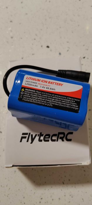 Литиево-йонни батерии 12000mAh 7,4V за лодки за захранка