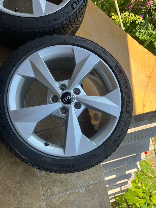 Jante 18 Audi A3 echipate iarna Michelin 225 40 R18 dot 2024