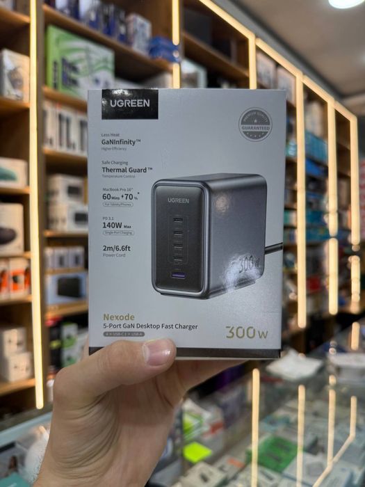 Зарядная станция Ugreen NEXODE 300w GAN док станция