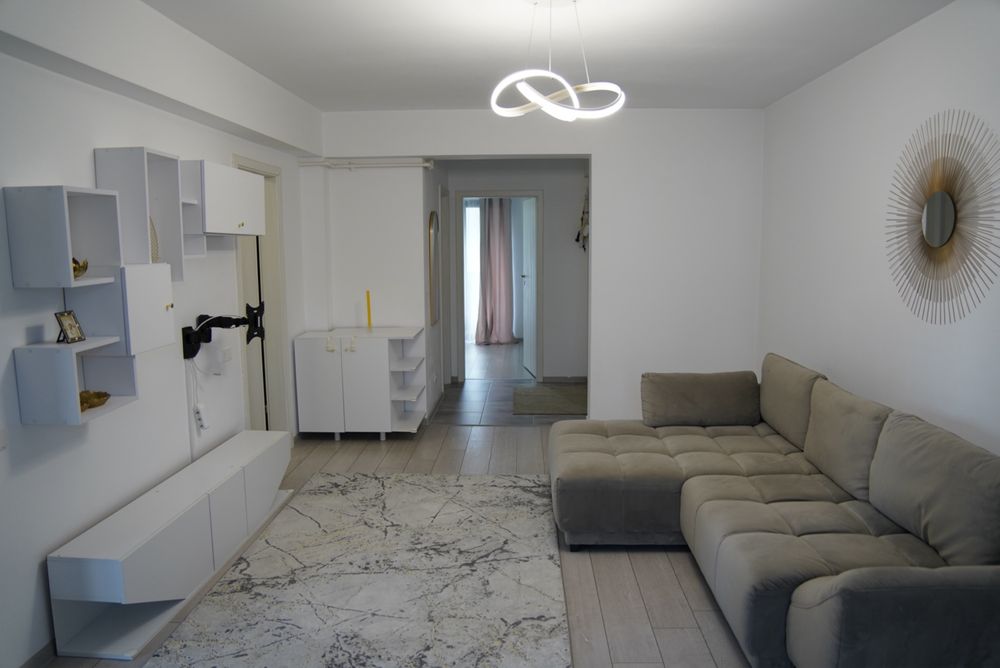 Inchiriez apartament in Popesti Leordeni :2 camere cu terasa si balcon inchis +loc de parcare