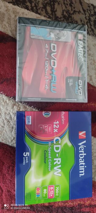 DVD\CD R\RW диски в боксах