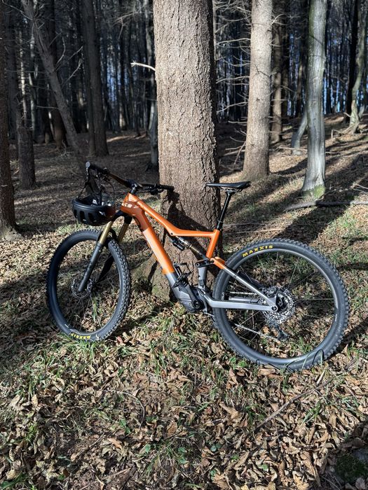 Vand  Bicicleta Electrica ORBEA RISE LT M10 Carbon 18kg, Fox Kashima