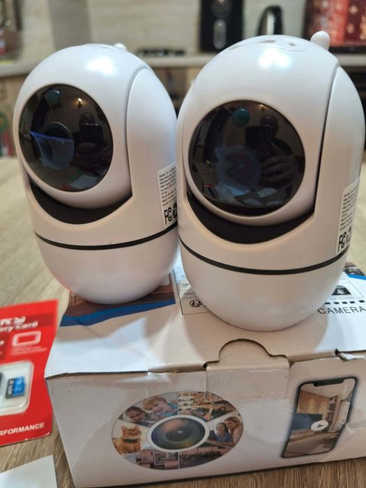 Комплект 2бр wifi камери+карта памет