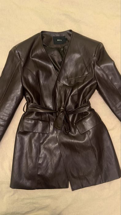 Продам кожаный пиджак