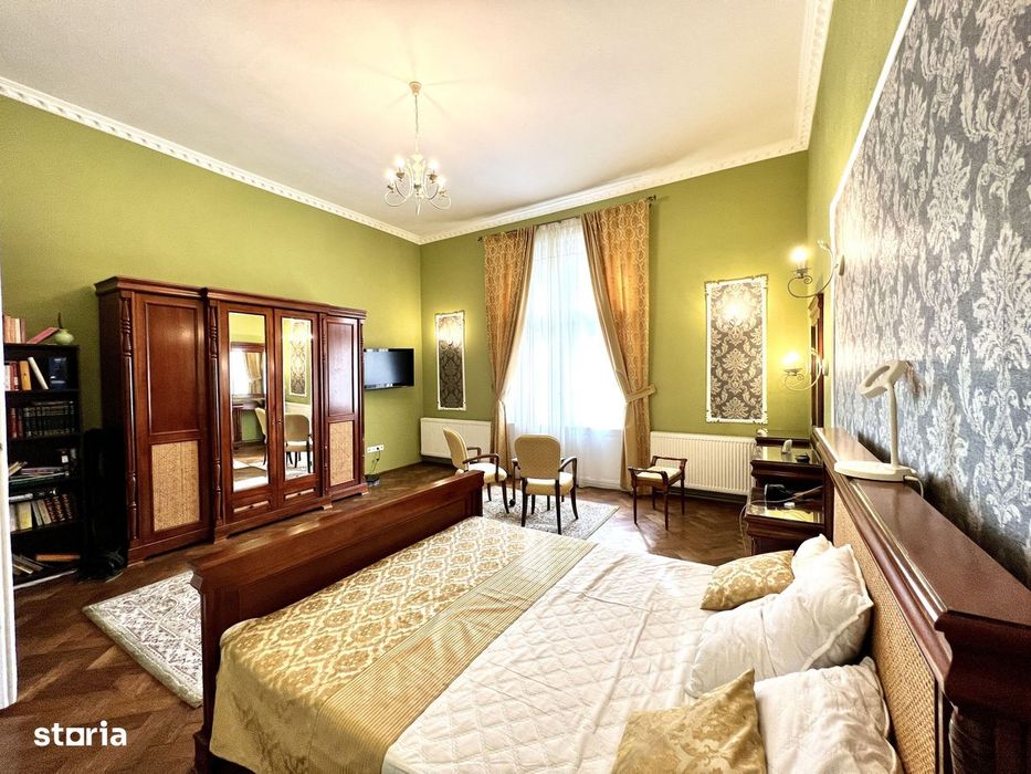 Apartament ultracentral cu 2 camere de vanzare in Sibiu – etaj 1 - LUX — fotografia 1
