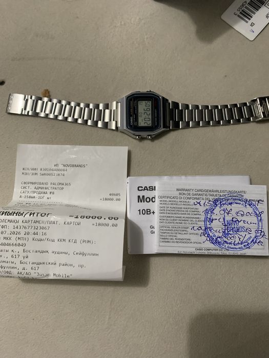 Оригинальные часы Casio