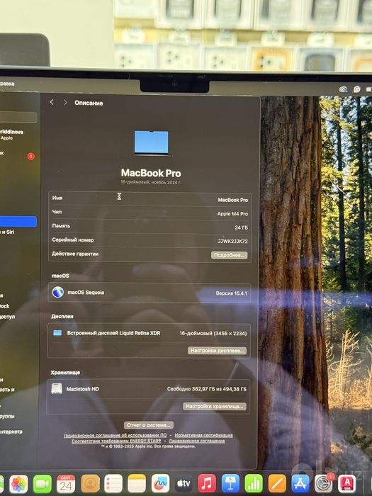 MacBook pro m4 pro 24/512 Black