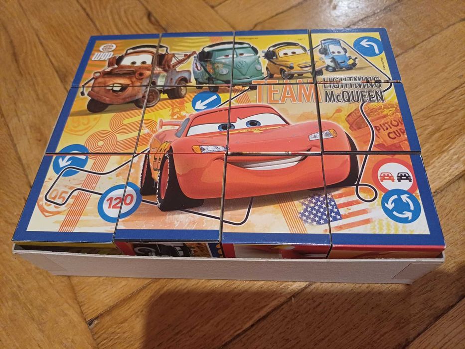 Пъзел с кубчета Cars