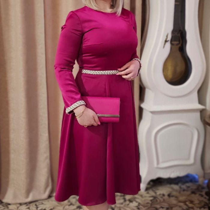 Rochie roz fucsia mărimea L