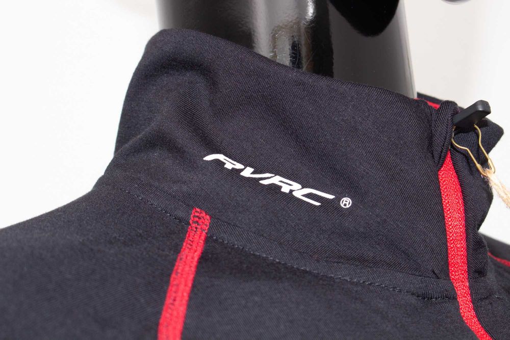 Revolution Race BambooSkin дамска блуза с цип термо бельо черна нова L