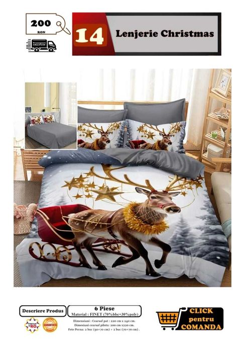 Lenjerii de pat bumbac