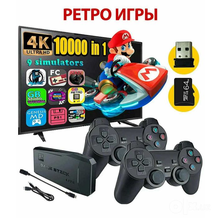 Игровая приставка Game Stick Lite, 64 ГБ