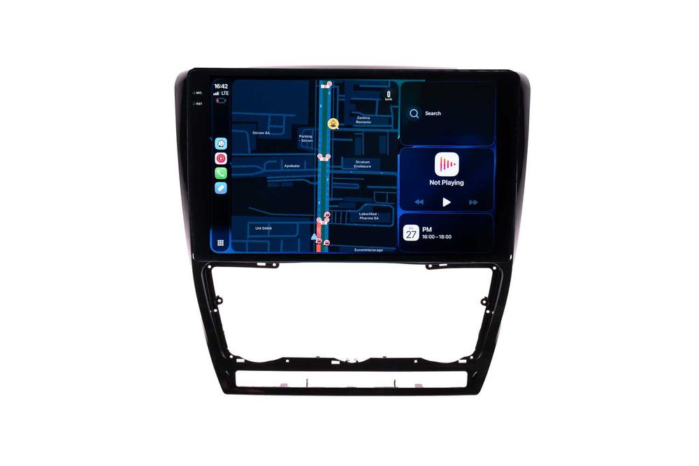 Navigatie Skoda Octavia 2 Android 14 , Apple Carplay , Android Auto + Camera Marsarier