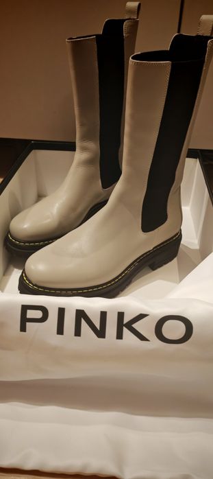 Pinko боти естествена кожа