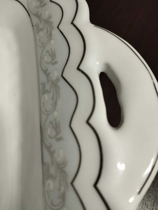 Vas porțelan fin Venezian Lagoon 27/17,5 cm. Nu expediez.