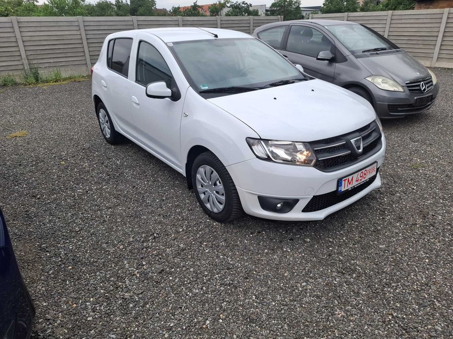 Dacia Sandero 1.5DCI an 2014, AC, NAVY, Posibil Garantie si RATE