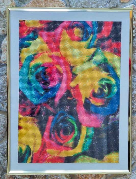 Tablouri cu Diamante (goblene mozaic), inramate, 30x40 cm – excelente pentru cadouri