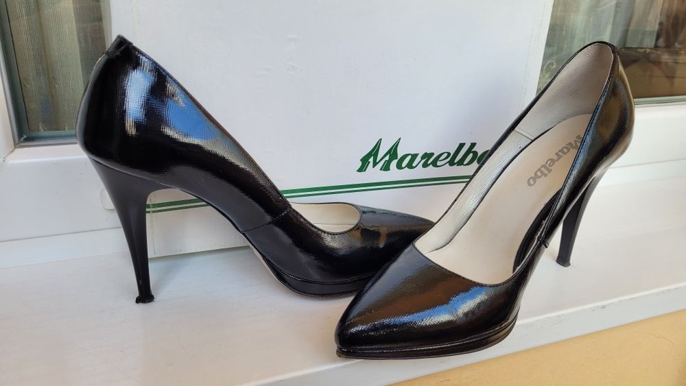 Pantofi Stiletto piele