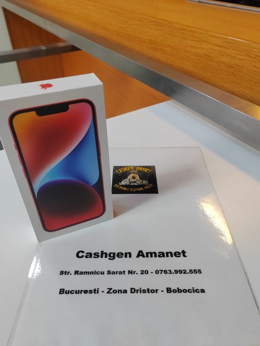 Iphone 14 256gb Rosu - Sigilat - Garantie