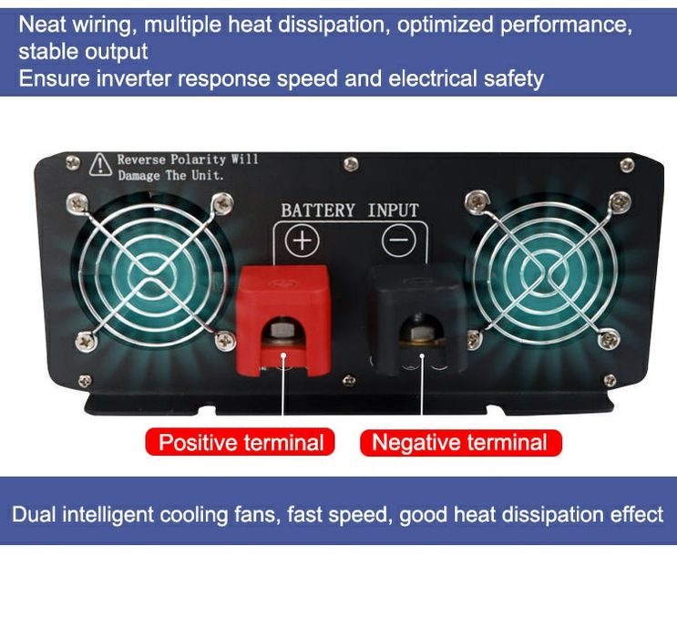 Invertor Easun 5000W 12V 24V/220V unda sinusoidala pura
Produs nou sig