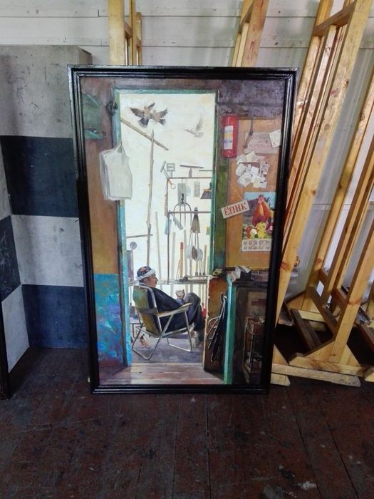 Настенная живопись(мураль), пейзаж, портрет и тематическая живопись!