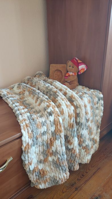 Ръчно плетени бебешки одеалца
